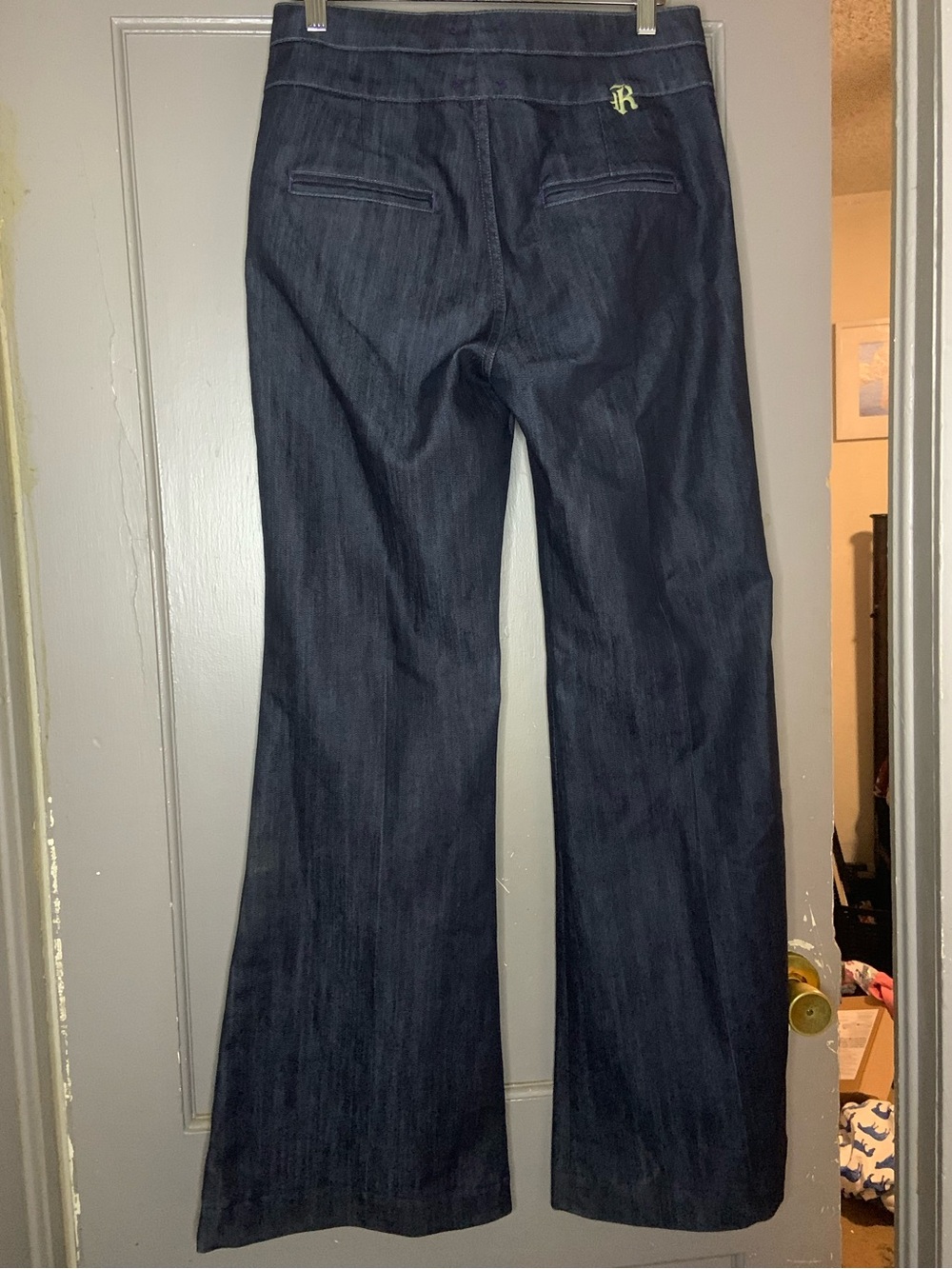 Rich & Skinny Y2K Wide leg Denim Trousers